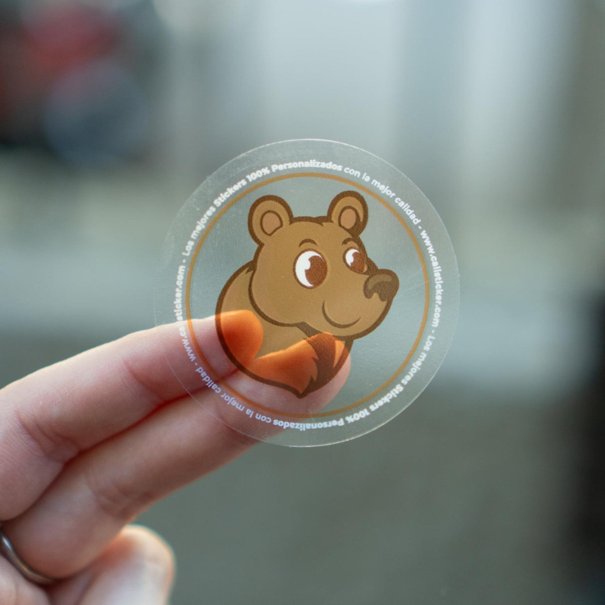 Stickers Transparentes - Personalizadas