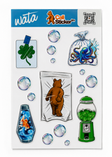 WATA - Hoja de Stickers