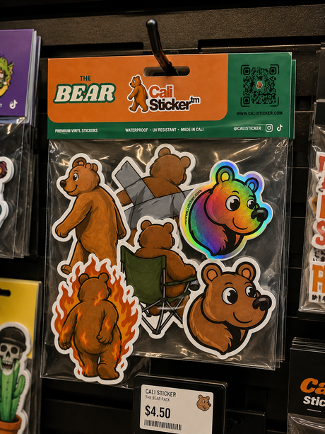 Pack The Bear- die cut