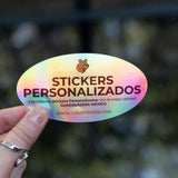 Stickers Holográficos | Medida Personalizada