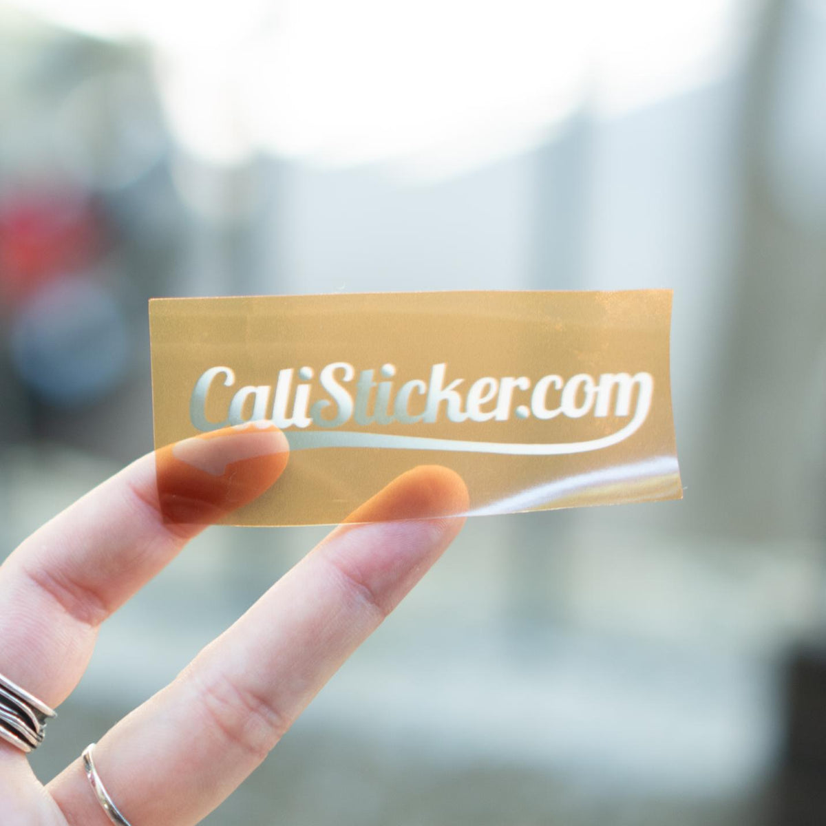 Stickers Transparentes - Personalizadas
