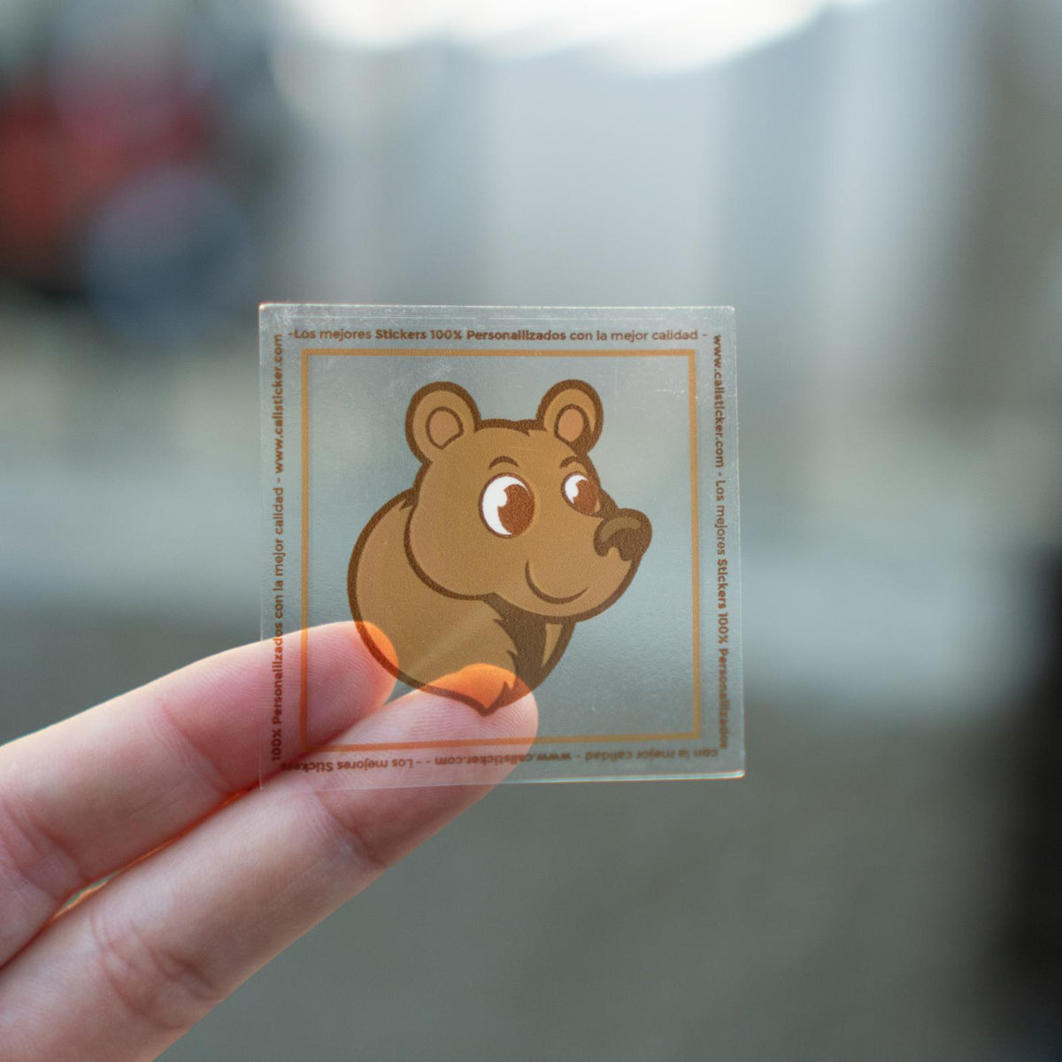 Stickers Transparentes - Personalizadas