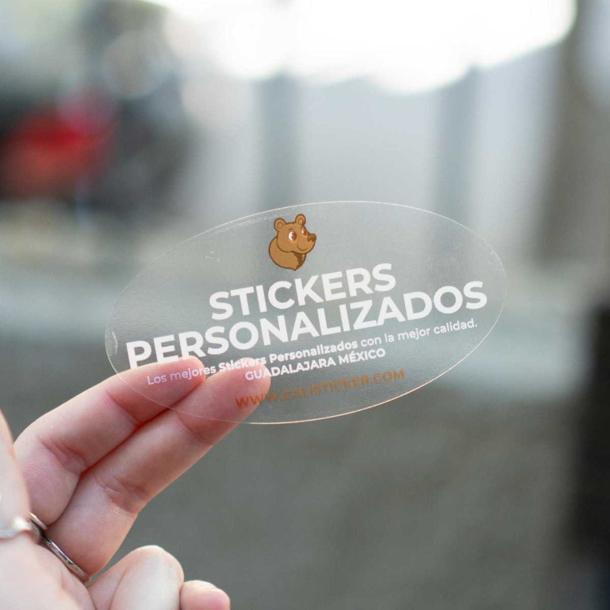 Stickers Transparentes - Personalizadas