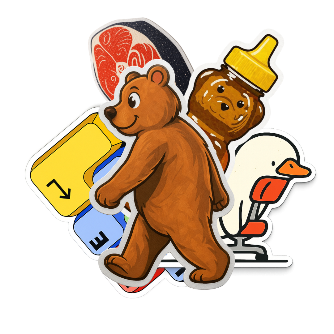 Muestra de Sticker Laminado Mate
