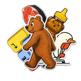 Muestra de Sticker Laminado Mate